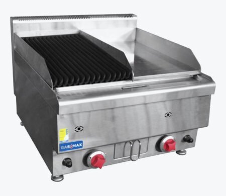 Gasmax JUS-TRGH60ELPG LPG Benchtop Combo – Char & Griddle