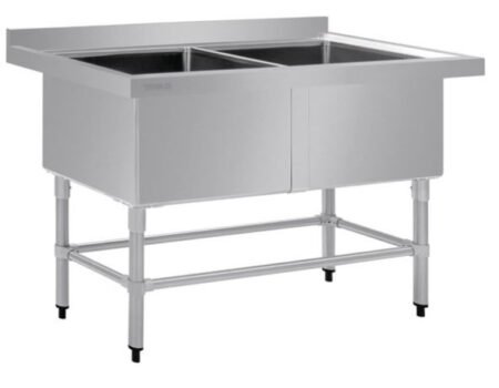 Vogue HC911 Double Deep Pot Sink 90mm Drain