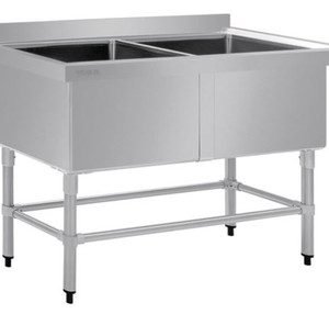 Vogue HC911 Double Deep Pot Sink 90mm Drain