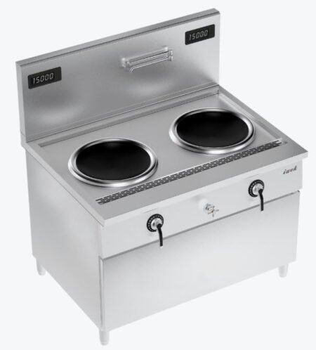 IWOK Commercial Induction Double Wok IWOK-2