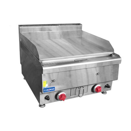JUS-TRG60 GASMAX Benchtop 2 Burner Griddle 600mm