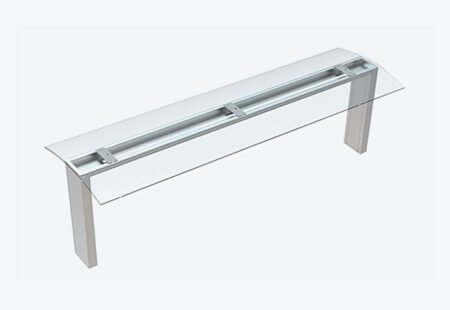 Thermaster Top Glass Sneeze Guard With LED Lighting – TGL-5G