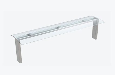 Thermaster Top Glass Sneeze Guard With LED Lighting – TGL-6G