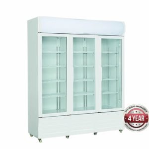 Thermaster LG-1203GE Three Door Upright Drink Fridge