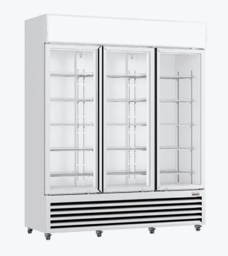 Thermaster Three Glass Door Upright Drinks Fridge LG-1203P