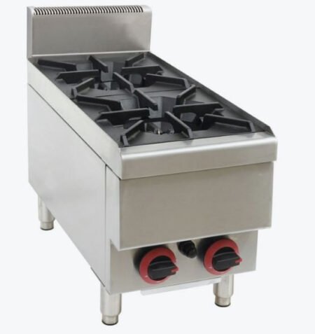GASMAX LPG 2 Burner Cooktop with Splashback
