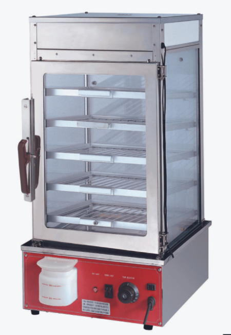 Heavy Duty Electric Steamer Display Cabinet 1.2kw 500H