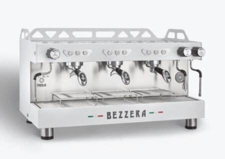 Bezzera Moda DE 3 Group Espresso Coffee Machine White