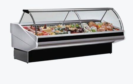 Tecnodom PAN2000 Curved Front Glass Deli Display