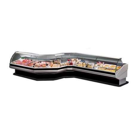 PAN2500 Curved Glass Deli Display 2500mm