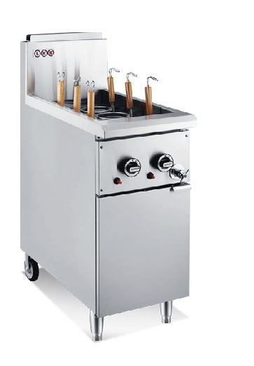 LKKPC40 Gas Pasta Cooker with Square Pasta Baskets LKK