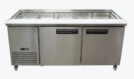 PG180FA-B Bench Station Two Door – 5×1/1 GN Pans