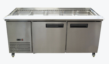 PG180FA-B Bench Station Two Door – 5×1/1 GN Pans