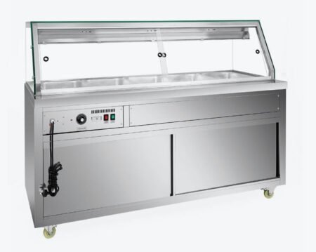 Thermaster Wet & Dry Bain Marie 5×1/1 GN Display PG180FE-XG