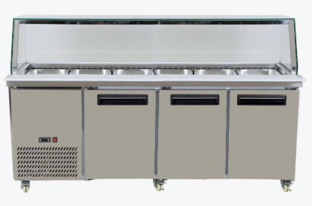 FED Cold Salad & Noodle Bar 6×1/1 GN Pans – PG210FA-YG