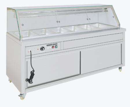 Thermaster Wet & Dry Bain Marie 6×1/1 GN Pans PG210FE-XG
