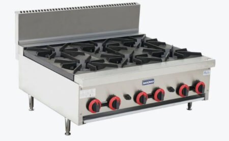 Gasmax Gas 6 Burner Cook Top RB-6ELPG