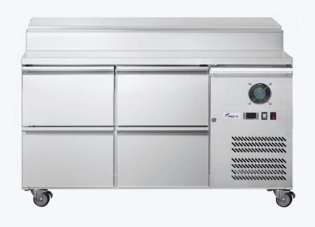 FED-X S/S Four Drawer Sandwich Counter – XSS7C13S2V-4D