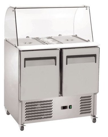 Exquisite SBC250 Saladette Food Preparation Refrigerator 240 L