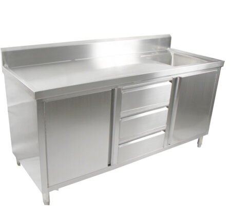 SC-6-2100R-H Cabinet with Right Sink