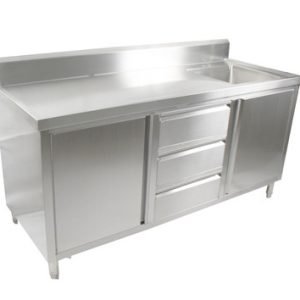 SC-6-1800R-H Cabinet with Right Sink