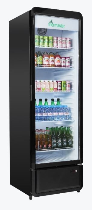 Thermaster Upright Glass Door Beverage Fridge – SDC-343B