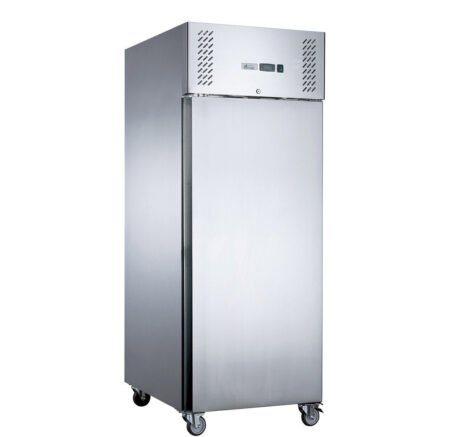 FED-X Single Door Upright Fridge XURC650 Stainless Steel