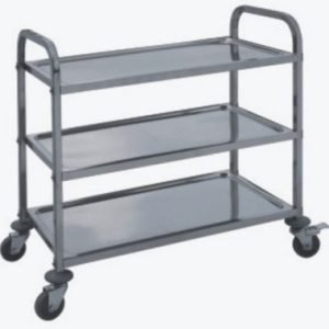 3-Tier Stainless Steel Trolley Modular SST-3