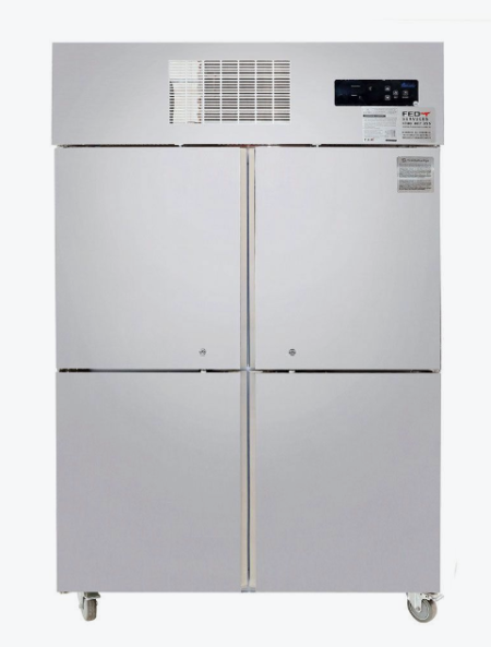 Thermaster SUC1000 SS Fridge – 4 Half Doors, Tropical