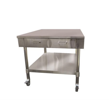 Work Bench with 2 Drawers and Under Shelf – SWBD8-2