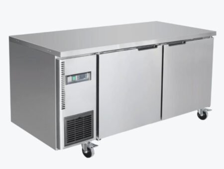 Thermaster Stainless Steel Double Door Workbench Freezer – TL1500BT