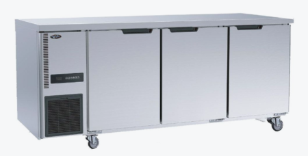 Thermaster Stainless Steel Triple Door Workbench Fridge – TL1800TN-3D