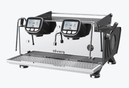 TéVera Black T3 Multi-Boiler Commercial Espresso Machine (2 Group) – TVET3-2B