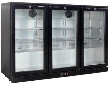Exquisite UBC330 Three Swing Doors Backbar Display Refrigerator