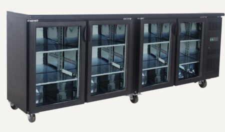 Exquisite UBC630 Four Swing Door Back Bar Refrigerator