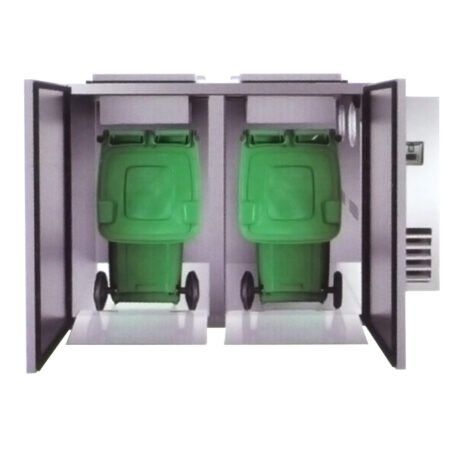 Refrigerated Solid Waster Cooler with 2 Pcs WBC2-240