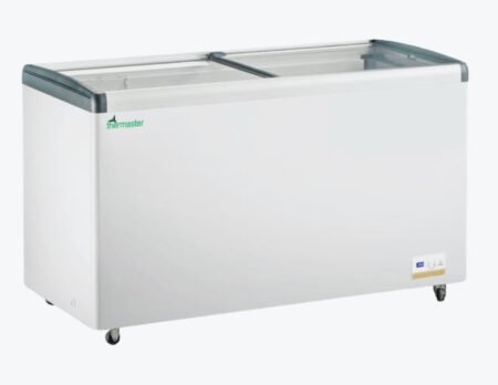 Thermaster 456L Chest Freezer with Flat Glass Sliding Lids – WD456G