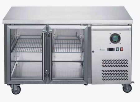 Buy 2 Glass Door Commercial Bench fridge | XUB6C13G2V