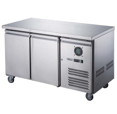 FED-X Stainless Steel Two Door Bench Freezer – XUB7F13S2V